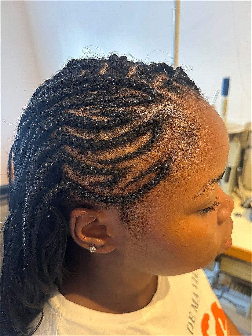 Natural hair treatment